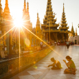 Shwedagon-pagoden er av de helligste stedene i Myanmar. Foto: Heiko Junge / NTB scanpix